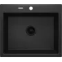 DEANTE 1-bowl granieten spoelbak Graphite Metallic Andante