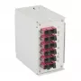 EFB-ELEKTRONIK DIN-rail OM4 lasbox, 12x SC pigtail, 6x SC-duplex koppeling, lichtgrijs (BHS70203.12OM4)