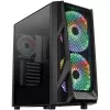 Aerocool AirHawk Duo midi-tower, gehard glas - zwart