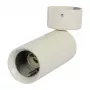 Synergy 21 LED-lamphouder GU10 draaibare plafondmontage wit