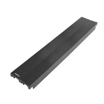 LANBERG AKP-1402-B 19 inch 2U quick installation fire proof plastic blindplaat zwart