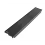 LANBERG AKP-1402-B 19 inch 2U quick installation fire proof plastic blindplaat zwart