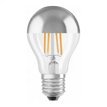 LEDVANCE LED-lamp 6,5W E27 650lm 2700K warmwit zilverkroon 300°