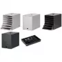 DURABLE IDEALBOX PLUS desktop-lade-eenheid - 7 laden - grijs - C4/A4 - polystyreen