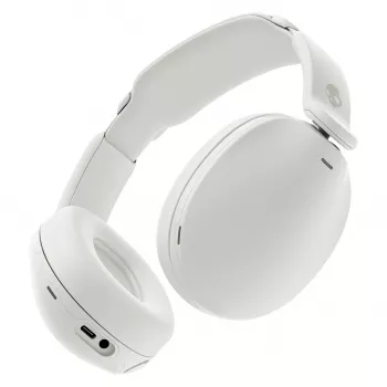 Skullcandy Hesh 360 draadloze over-ear-koptelefoon, Bluetooth 5.0, actieve ruisonderdrukking, wit
