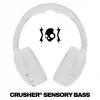 Skullcandy Crusher Evo draadloze over-ear-koptelefoon met Sensory Bass, Bluetooth 5.0, 40 uur accu, wit