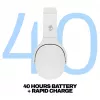 Skullcandy Crusher Evo draadloze over-ear-koptelefoon met Sensory Bass, Bluetooth 5.0, 40 uur accu, wit