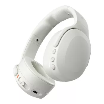 Skullcandy Crusher Evo draadloze over-ear-koptelefoon met Sensory Bass, Bluetooth 5.0, 40 uur accu, wit