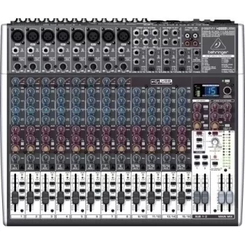 Behringer XENYX X2222USB 22-kanaals analoge mixer met USB-interface en effecten