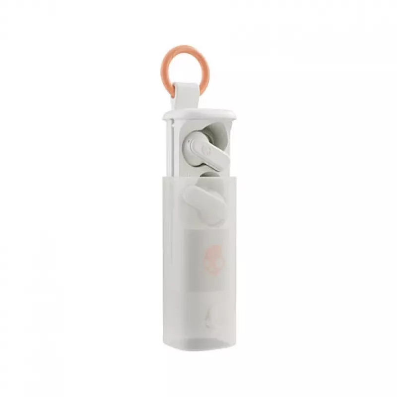 Skullcandy Dime Evo True Wireless in-ear-koptelefoon, True White, Bluetooth 5.3, IPX4, tot 20 uur accuduur (S2DTW-S951)