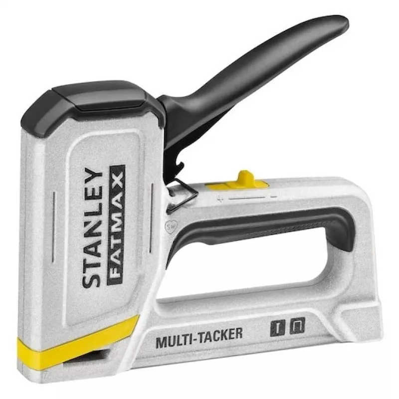 Stanley FMHT70443-0 FatMax Light Duty Tacker - Zwart, Zilver, Geel