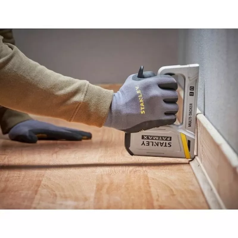 Stanley FMHT70443-0 FatMax Light Duty Tacker - Zwart, Zilver, Geel