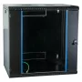 EFB Elektronik EFB 19 inch wandkast 12U, vast, eendelig, RAL 9005, diepte 450 mm
