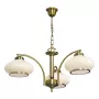 Activejet Classic plafondlamp hanglamp RITA Patina Triple 3xE27 voor woonkamer