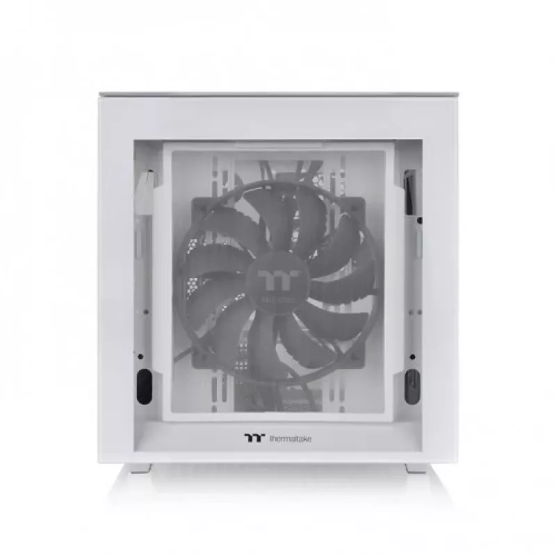 Thermaltake Divider 200 TG Snow Micro case, wit, gehard glas
