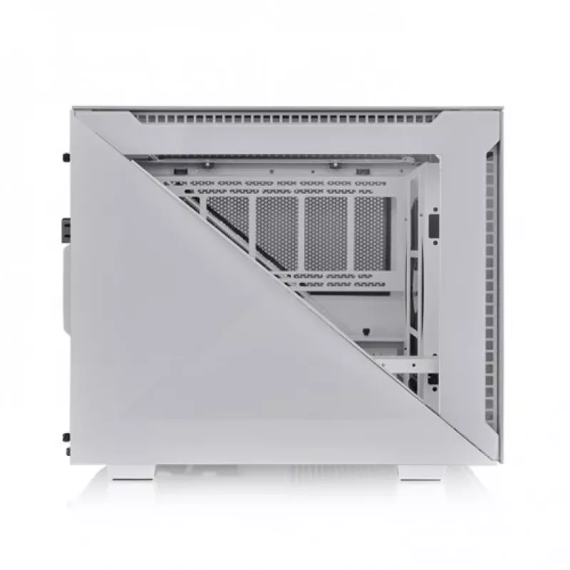 Thermaltake Divider 200 TG Snow Micro case, wit, gehard glas
