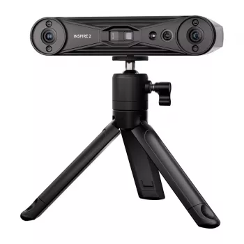 Revopoint Inspire 2 Standard Edition 3D-scanner - handheld & desktop, dual-axis infrarood structuurlicht, 0,05 mm nauwkeurigheid, 24-bit kleur