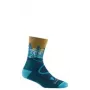 Carpet Northwoods Dark Turquoise - 100% polypropyleen machinegeweven tapijt