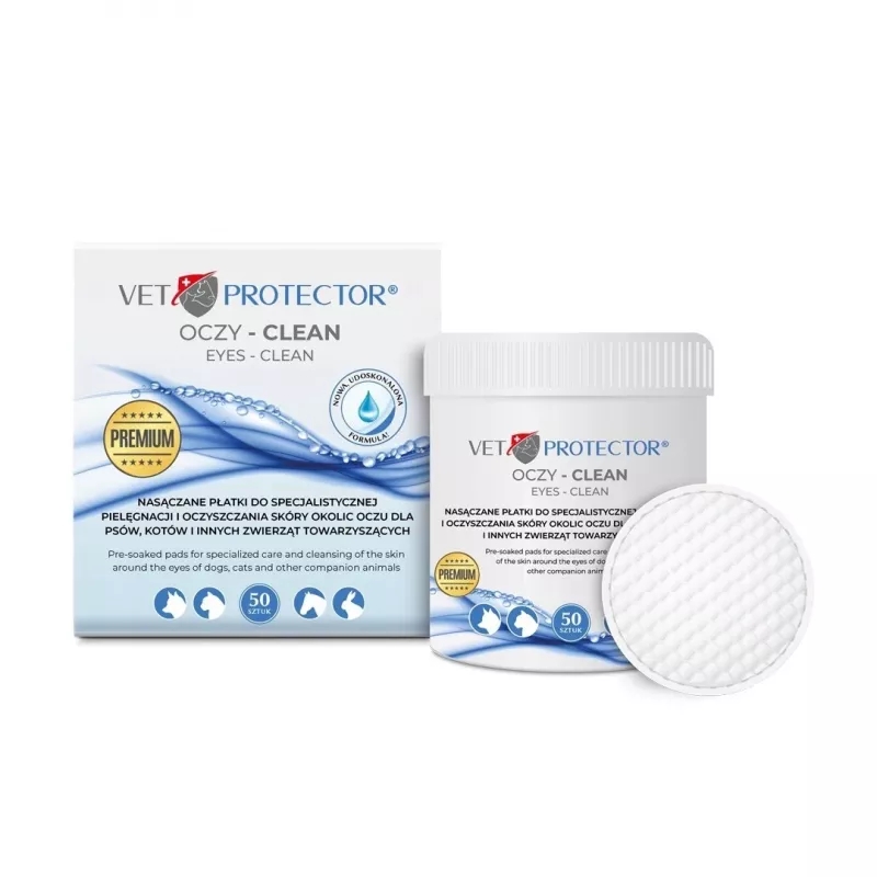 JM SANTE VET PROTECTOR Eye Clean Wipes 50 stuks