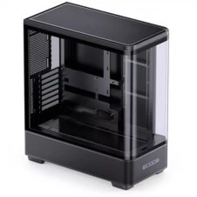 Jonsbo TK-5 midi-tower, ATX, tempered glass - zwart