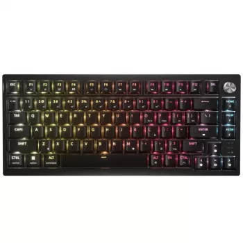 CORSAIR K65 PLUS Wireless 75% mechanisch toetsenbord, hot-swappable, MLX Red tactile switches, per-toets RGB, QWERTY Engels, zwart