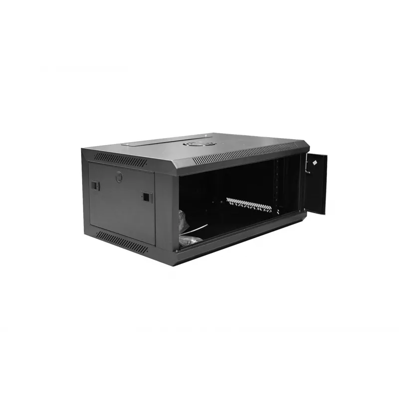 Digitus DN-W19 04U/450/B rackkast 4U wandmontage-rack zwart