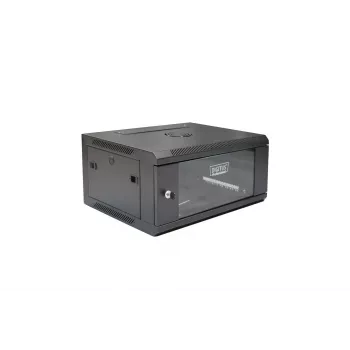 Digitus DN-W19 04U/450/B rackkast 4U wandmontage-rack zwart