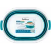 Beldray LA034816TQFEU7 opvouwbare wasmand, wit/mint