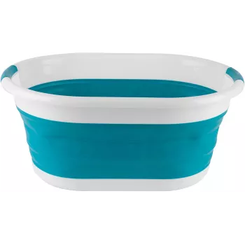Beldray LA034816TQFEU7 opvouwbare wasmand, wit/mint