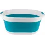 Beldray LA034816TQFEU7 opvouwbare wasmand, wit/mint