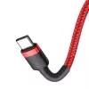 Baseus Cafule USB-C naar USB-C kabel 60W 1m rood
