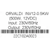 Orvaldi Inverter 12-500W line-interactive 0,5 kVA
