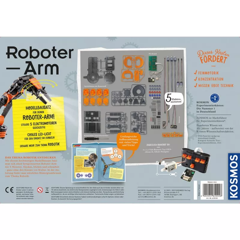 KOSMOS robotarm-experimentkit 620028