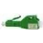 BlueOptics glasvezel-verzwakker singlemode LC/APC simplex 20 dB