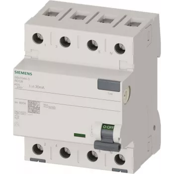 Siemens 5SV33443 SENTRON aardlekschakelaar 4-polig 40A 30mA type A 400V