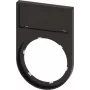 Siemens SIRIUS ACT 3SU1900-0AR10-0AA0 legendplaatjeshouder vlak afgerond zwart 12,5x27 mm