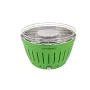 LotusGrill G34 U groen draagbare houtskoolgrill