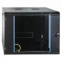 EFB-ELEKTRONIK 19 inch wandbehuizing 9U, vast, eendelig, RAL 9005, diepte 450 mm (691709VTS.45)