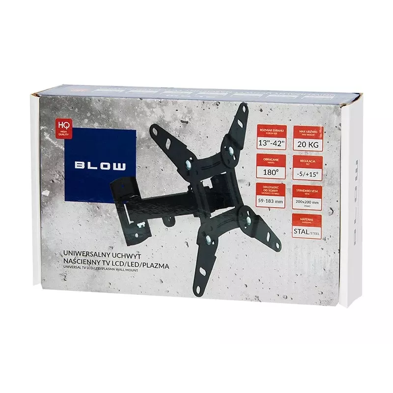 BLOW LCD TV-beugel HQ 13-42 TYP X met scharnier 180°