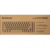 Defender VEXX GK-084 mechanisch gaming-toetsenbord, 75%-layout, Outemu Red Switches, wit