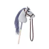 TOOTINY HOPPIHORSE pluchen stokpaardje A4, grijs