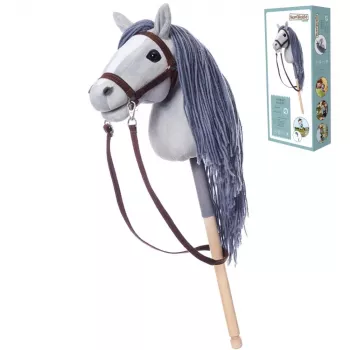 TOOTINY HOPPIHORSE hobbyhorse A4 grijs
