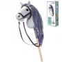 TOOTINY HOPPIHORSE pluchen stokpaardje A4, grijs
