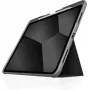 STM Dux Plus folio voor iPad Pro 11 inch / iPad Air 4e/5e generatie - zwart/transparant