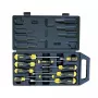 STANLEY Cushion Grip schroevendraaierset 10-delig (plat + Phillips + Pozidriv + Stubby)