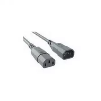 Bachmann verlengkabel IEC C14 naar C13 1,0 m grijs (356.902)