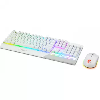 MSI Vigor GK30 Combo White Gaming Toetsenbord en Muis Set (DE Layout)