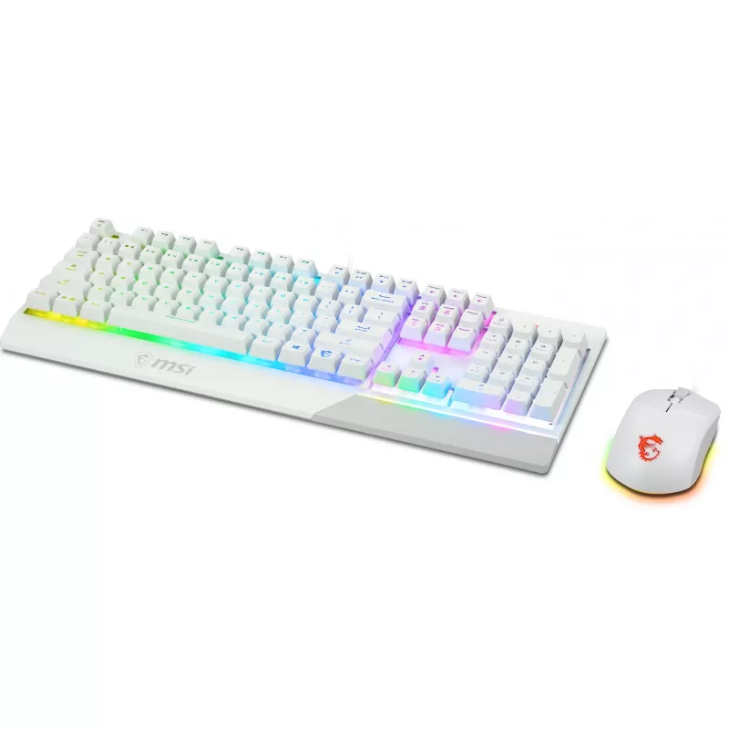 MSI Vigor GK30 Combo White Gaming Toetsenbord en Muis Set (DE Layout)
