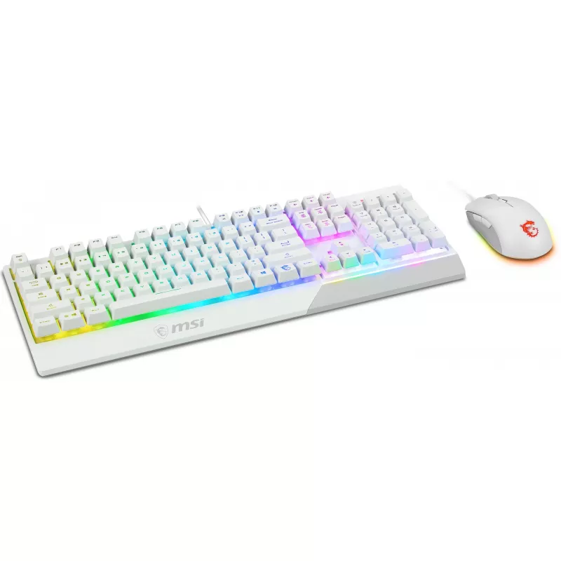 MSI Vigor GK30 Combo White Gaming Toetsenbord en Muis Set (DE Layout)