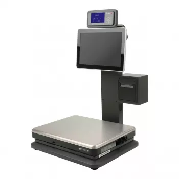 OLYMPIA WK1 POS-weegsysteem - 10,1 inch touchdisplay, Android 11, TSE-conform, zwart (944001003)